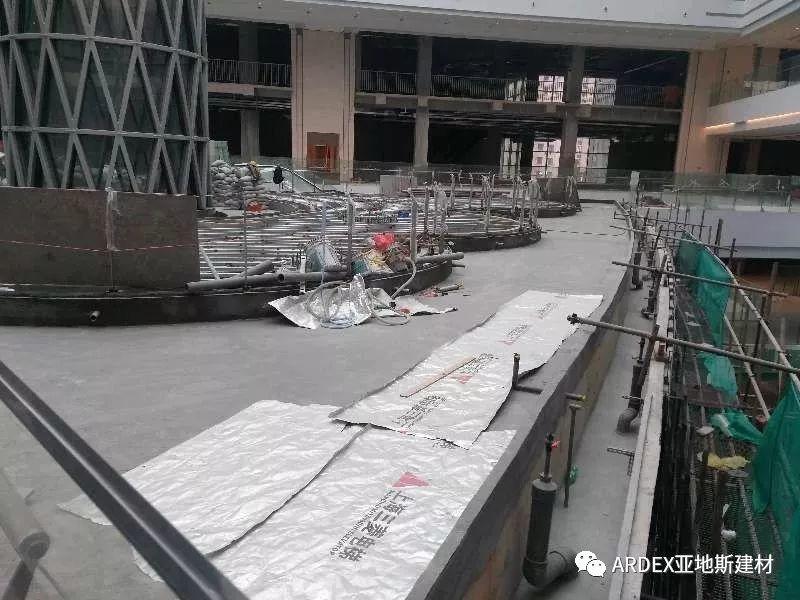 亞地斯防水“力筑”上海顏值新地標 - 10米水景幕墻 亞地斯防水“力筑”上海顏值新地標 - 10米水景幕墻