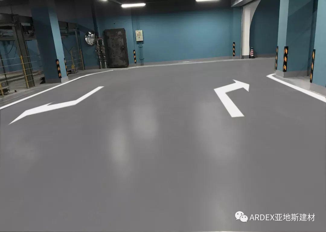 體驗升級！本色水泥基自流平系統(tǒng)重塑2萬平地下車庫，不僅僅是感官